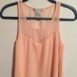American rag cie pink tank top